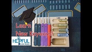 121 How To Learn New Keyways To Successfully Pick Locks Kwikset Schlage Yale American [upl. by Solange359]