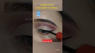 Some Of My Eyeliner Tutorial 🤍✨ shorts youtubeshorts [upl. by Neirual]