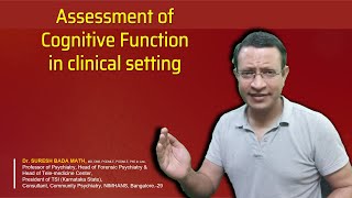 Cognitive Function Assessment in Psychiatry Bedside Clinical Cognitive Function Assessment [upl. by Isaiah]