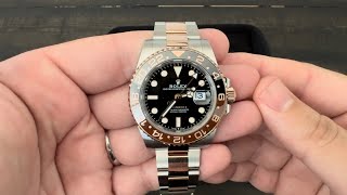 2 Calls in 1 Week We Look at The Rolex GMT Master II Root Beer 126711CHNR [upl. by Deenya]