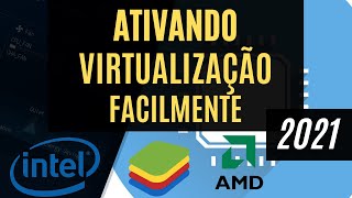 COMO ATIVAR A VIRTUALIZAÇÃO NO PC FACILMENTE  Tutoriais e News [upl. by Murial]