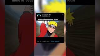 NARUTO USES RASENSHURIKEN ON PAIN anime naruto [upl. by Sesilu]