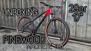 Unboxing PINEWOOD MACHETE 30 SHIMANO PARTS  Sobrang sulit [upl. by Aifoz]