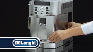 DeLonghi ECAM Fully Automatic EspressoCappuccino Machine How to Get Started [upl. by Akinahc196]