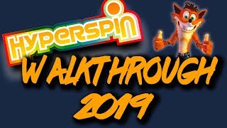 Hyperspin 2019 Walkthrough From ArcadeOne [upl. by Yrakcaz374]