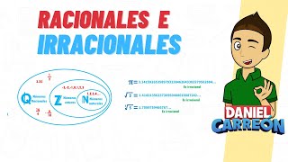 NUMEROS RACIONALES E IRRACIONALES Super fácil  Para principiantes [upl. by Amie]