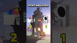 XBOX SERIES S VS NINTENDO SWITCH ¿cuál es mejor🤯 shorts viralvideo nintendo xbox vs gaming [upl. by Osy503]