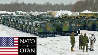 US Marines Northern Wind Joint military exercises in Sweden NATO [upl. by Trudnak]