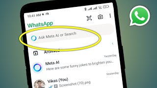 Ask Meta Ai Or Search  Ask Meta Ai Anything Whatsapp Kya Hai [upl. by Boar]