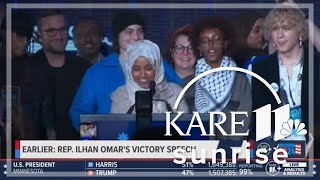 Ilhan Omar gives victory speech after reelected to US House [upl. by Nilyarg143]