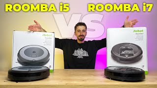 İZLEMEDEN ALMAYIN iRobot Roomba i5 vs Roomba i7 Karşılaştırma [upl. by Bili]