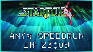 Star Fox 64  Any Speedrun in 23m09s [upl. by Bernardine]