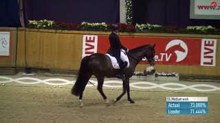 Alexa Westendarp  Der Prinz  Jungen Reiter Wertung  Aachen Dressage Youngstars 2017 [upl. by Nerwal]