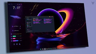 This is the Most Vibrant and Futuristic Theme for Windows 11 [upl. by Irret]