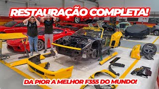 Ferrari foi para o espeto Restauração completa da minha F355 Turbo na Kalu Import se preparem [upl. by Adnarrim755]