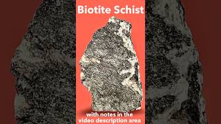 Metamorphic Biotite Mica Schist IDd [upl. by Eluj]