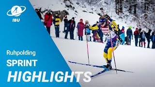 World Cup 2324 Ruhpolding Women Sprint Highlights [upl. by Acinot]