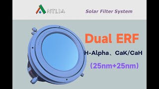 Antlia Dual ERF Solar Filter HAlphaCaKCaH（25nm25nm） [upl. by Ynoble]