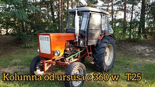 Kolumna kierownicza od ursusa c 360 w t25 [upl. by Terrye]