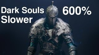 Dark Souls  Gwyn Lord of Cinder 600 Slower [upl. by Melda]