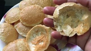 Aata Ke Golgappe I Atta Pani Puri Recipe In Hindi I गोलगप्पा बनाने की विधि [upl. by Lupee968]