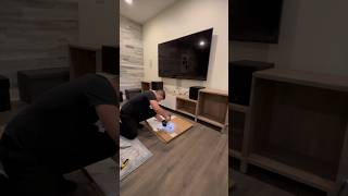 Ikea Besta TV stand combination ikea furniture diy dewalt homedecor interiordesign how [upl. by Nash]