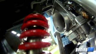 LuFo Racing YAMAHA DTR 125 CARBURETOR POV [upl. by Lenes647]