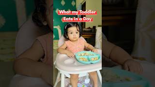 What my 1 Year Toddler Eats in a Day 🍓shorts [upl. by Nivrae]