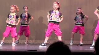 Girls on The Dance Floor  Hip Hop Recital 2012 [upl. by Suqram]