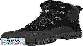 NORTIV 8 Mens Insulated Waterproof Winter Snow Boots [upl. by Letisha]