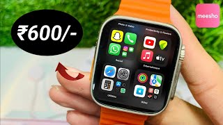 Testing ₹600 Android Smartwatch From Meesho 🔥  T800 Ultra Smart Watch Review 😮 [upl. by Goda]