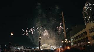 Fireworks show for Chinese New Year 2024 [upl. by Scheer]