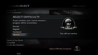 World at War VETREAN DIFFICULTY Single Player [upl. by Medora112]