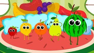 Five In The Bed Fruits  Fruits Song  Learn Fruits  Nursery Rhymes  Baby Song [upl. by Huberman]