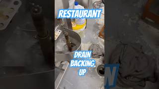 Using A Ridgid K3800 With 12” Sewer Cable To Clear Restaurant Kitchen Drain Pipe  Ultra Plumbing [upl. by Avle711]