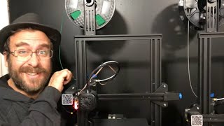 How to Change the Filament Spool in Your 3D Printer using an Extruder such as on Creality ENDER [upl. by Anyrak151]