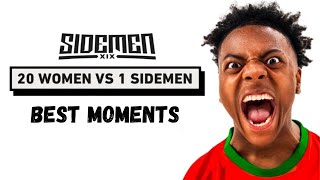 20 WOMEN VS 1 SIDEMEN SPEED EDITION  BEST MOMENTS [upl. by Ahsika140]