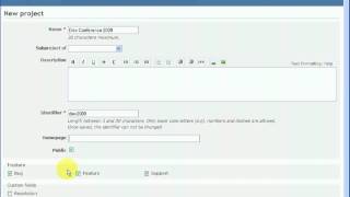 HelloLib Creating a New Project with Redmine [upl. by Riada971]