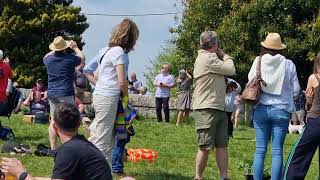 AMAZING Marbury merridays pt2 marine spitfire Mk5 i think flyby [upl. by Isyak509]