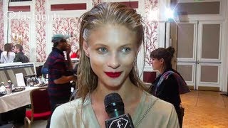 Barbara Bui SpringSummer 2013 BACKSTAGE  Paris Fashion Week  FashionTV [upl. by Vaughan]