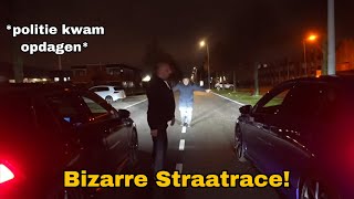 Bizarre straatrace met de dikste autos Brabus en meer politie kwam aan [upl. by Sivi]