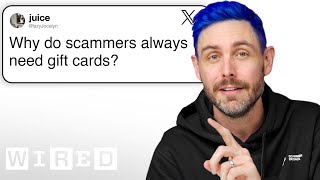 Scammer Payback Answers Scam Questions  Tech Support  WIRED [upl. by Naivart]