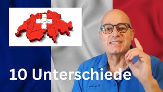 Unterschiede Frankreich  Schweiz  Auswandern Schweiz [upl. by Suoilenroc]