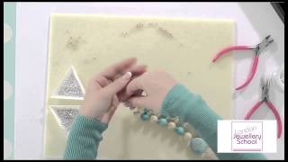 How to Make Jewelry Necklace Making Part 4 of 4 Beginners Tutorial [upl. by Willy]