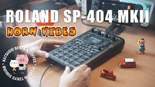 ROLAND SP404 MK2 Soul Horn amp Guitar Vibes beats [upl. by Ecnahc]