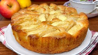 Gâteau aux Pommes Italien  Facile Moelleux Crémeux et Irrésistible [upl. by Abihsat]