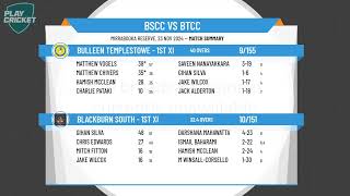 Blackburn South  1st XI v Bulleen Templestowe  1st XI [upl. by Leiba]