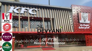 Devyani International Ltd Conference call for Q2 FY 20242025 [upl. by Goode669]