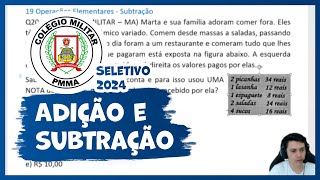 Prova do CMTI São Luis 2023 do 6 ano  Questão 19  📝 adição [upl. by Andre]