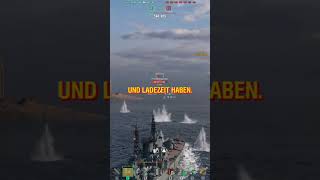 Die drei besten britischen Kreuzer in World of Warships shorts [upl. by Haliek935]